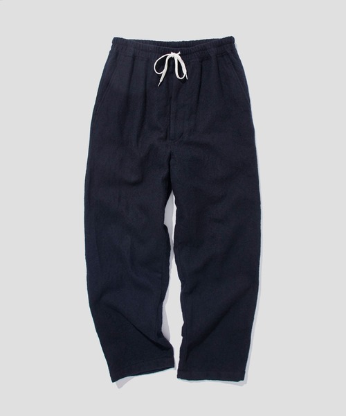 Scye / サイ】Fulling Wool Serge Drawstring Trousers / ウールサージ