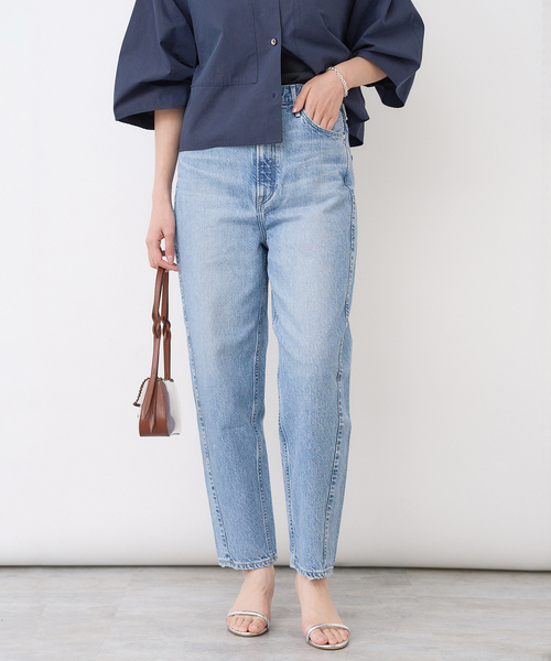 upper hights/アッパーハイツ】MISS ANKLE TWIST デニムパンツ（デニム