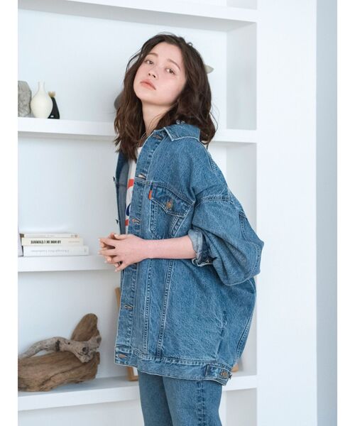 Ungrid（アングリッド）の「ビッグシルエットデニムジャケット（デニム