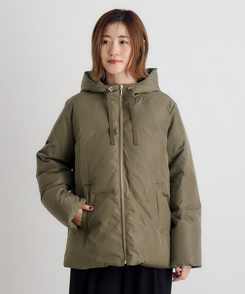 新品⭐️【grove】撥水・ステッチレスミドルダウン ジャケット コート