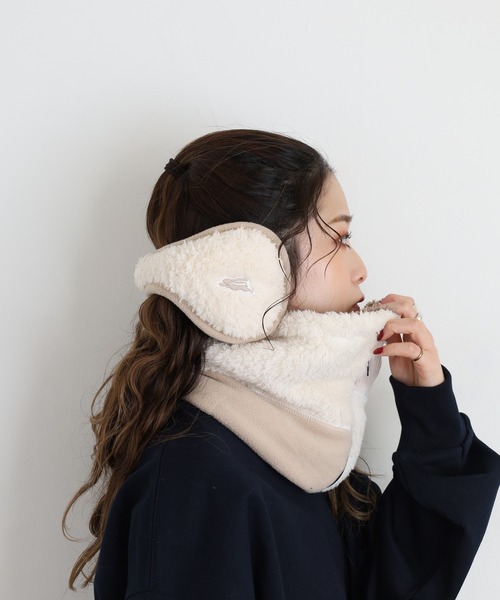 セール】KRIFF MAYER もこもこ ボア イヤーマフ 耳当て イヤー