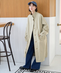 FREAK'S STORE｜フリークスストアのステンカラーコート（ベージュ系