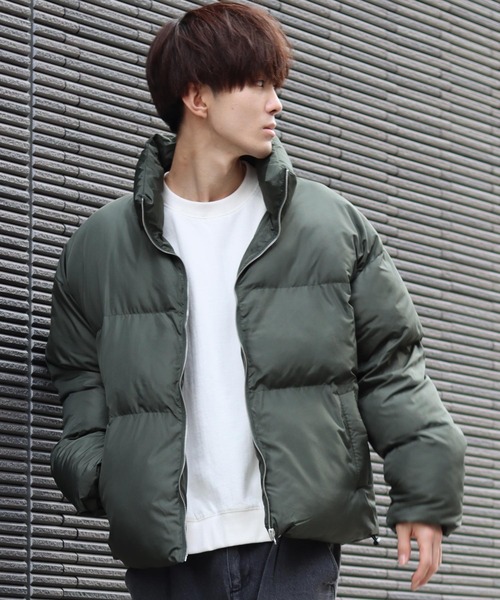 セール】【別注】oversize fiber down jacket/オーバーサイズ