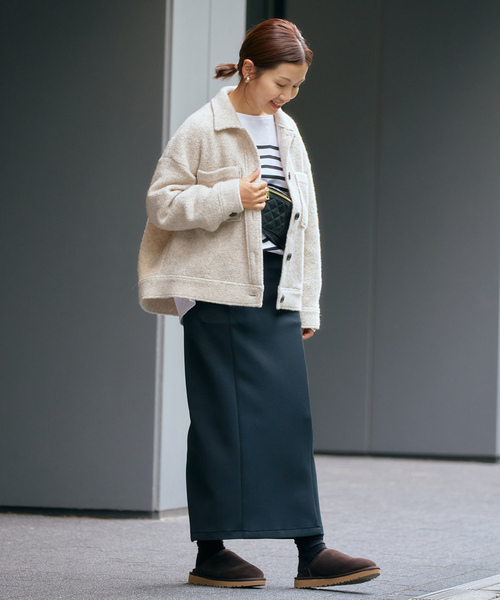 IENA（イエナ）の「シープパイルブルゾン（ブルゾン）」 - WEAR