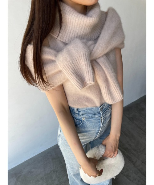 SNIDEL（スナイデル）の「フォックスアルパカショートカーディガン