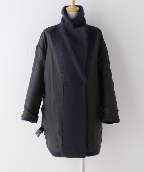 IENA（イエナ）の「ウールモヘヤシャギーコート（チェスターコート