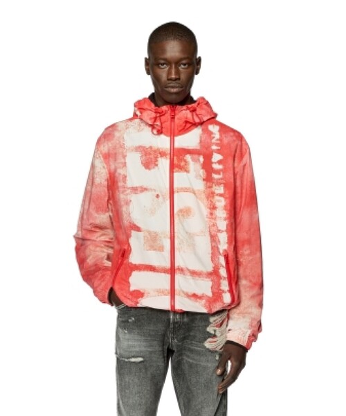 セール】メンズ ジップアップジャケット J-WARRETT-LOGO-LOGO