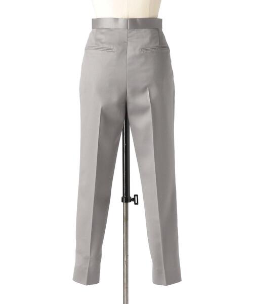 Drawer（ドゥロワー）の「Drawer ウールモヘヤサテンタックパンツ