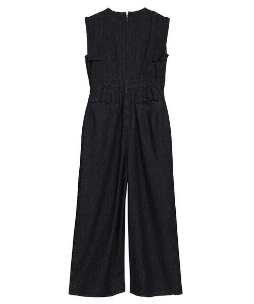 セール】【CLANE/クラネ】SQUARE SLEEVE DENIM ALL IN ONE/スクエア