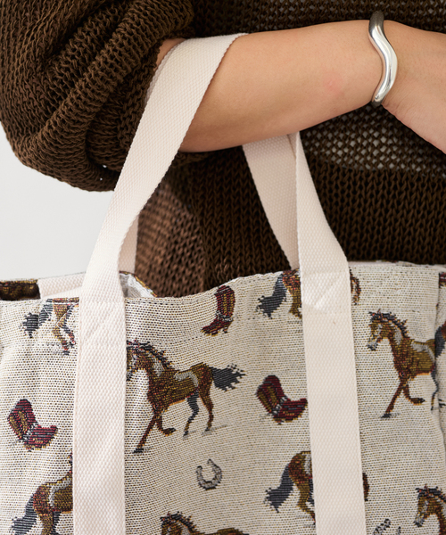 PAYDAY/ペイデイ 別注JACQUARD HORSE トート（トートバッグ