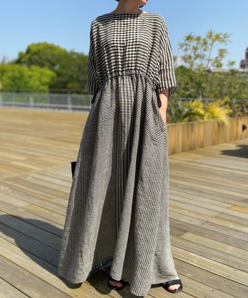 BEARDSLEY（ビアズリー）の「ランダムチェックワンピース（ワンピース