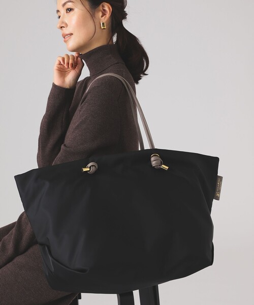 VIOLAd'ORO / BIANCA ナイロン トートバッグ L（トートバッグ