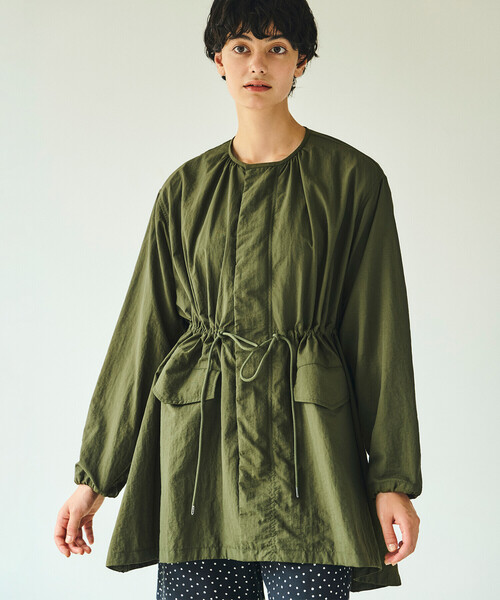 LE GLAZIK（ルグラジック）の「LE GLAZIK | ナイロン カラーレスコート