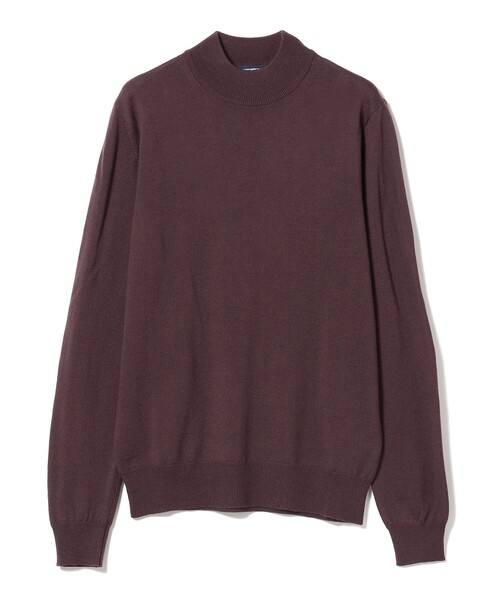 MORGANO（モルガーノ）の「MORGANO / 21ゲージ モックネック ニット