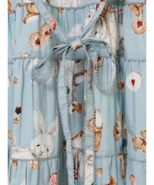 PINK HOUSE（ピンクハウス）の「クッキーラビッツプリントフード付き