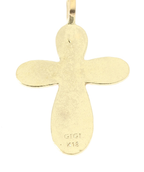 GIGI（ジジ）の「【GIGI/ジジ】18K CROSS CHARM（チャーム）」 - WEAR