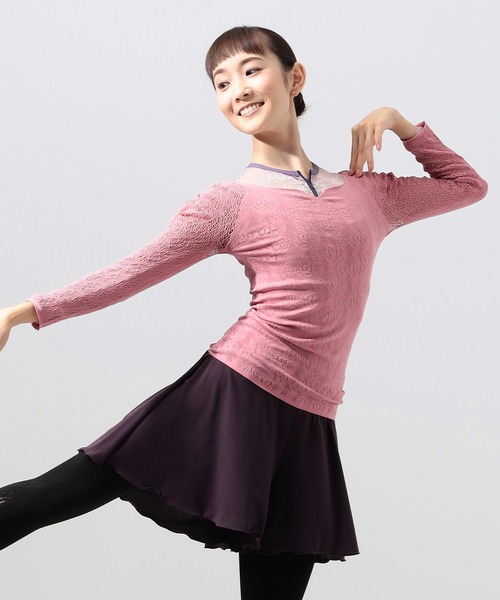 Chacott（チャコット）の「【ノーソーイングニット】バレリーナネック7