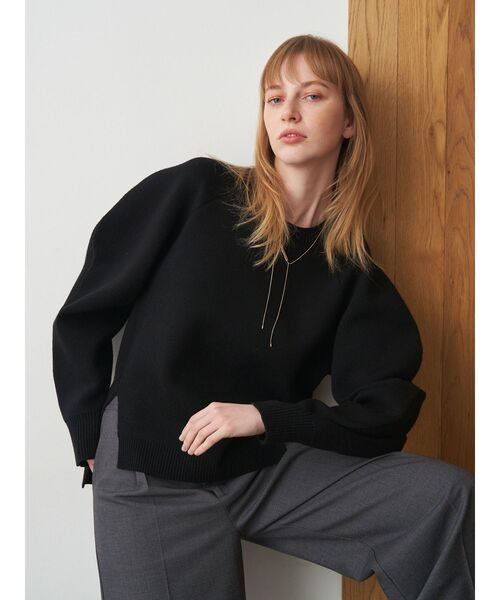 ELENDEEK（エレンディーク）の「プレーティングニットプルオーバー