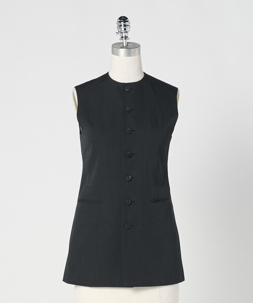 LOEFF（ロエフ）の「＜LOEFF＞ウェーブ フリンジ ベスト（ベスト