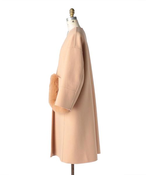 Drawer（ドゥロワー）の「Drawer ケヌキファーポケットノーカラー