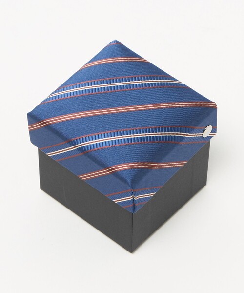 ネクタイ チーフ セット（ストライプ） / キッズ 手洗い可能（ネクタイ