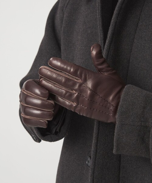 セール】＜GIGLIO FIORENTINO＞ナッパレザー グローブ（手袋）｜green