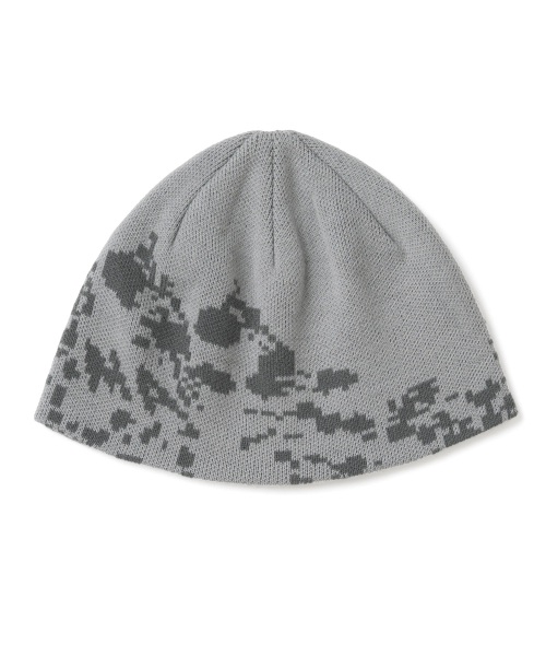 セール】コントラストハイキングビーニー[グレー]（ニットキャップ