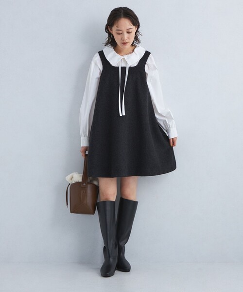 dahl'ia（ダリア）の「【別注】＜dahl'ia＞ミニ ワンピース