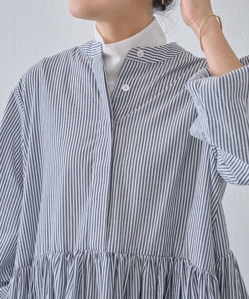 BEARDSLEY（ビアズリー）の「《ビアズリー》先染めギャザーワンピース