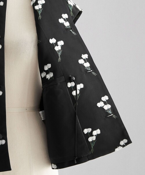 LOEFF（ロエフ）の「＜LOEFF＞ワタスゲ ジャカード ベスト（ベスト