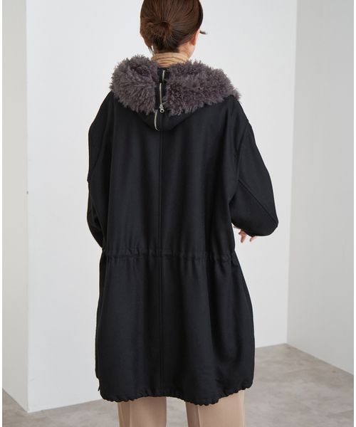 IENA（イエナ）の「ウーステッドフランネルモッズコート（モッズコート