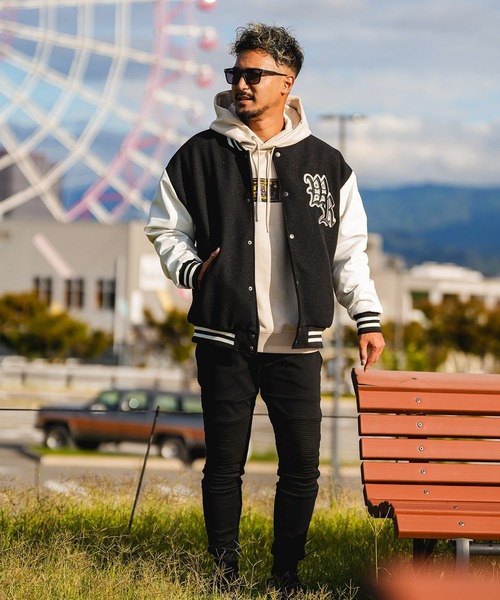 W/Rスモーキングタイガースタジアムジャンパー（スタジャン