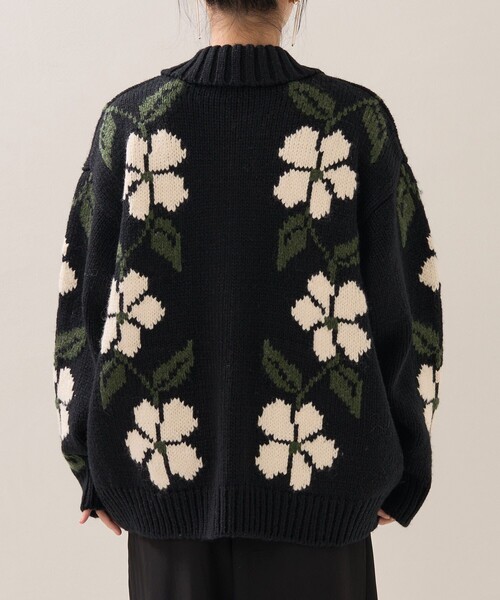 FREAK'S STORE（フリークスストア）の「BIG花柄ジップニット