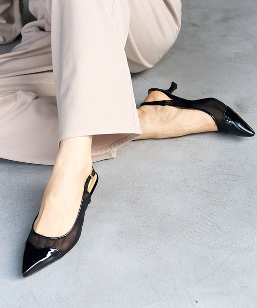 LE TALON（ルタロン）の「《追加》4.5cmハートトゥスリングバック