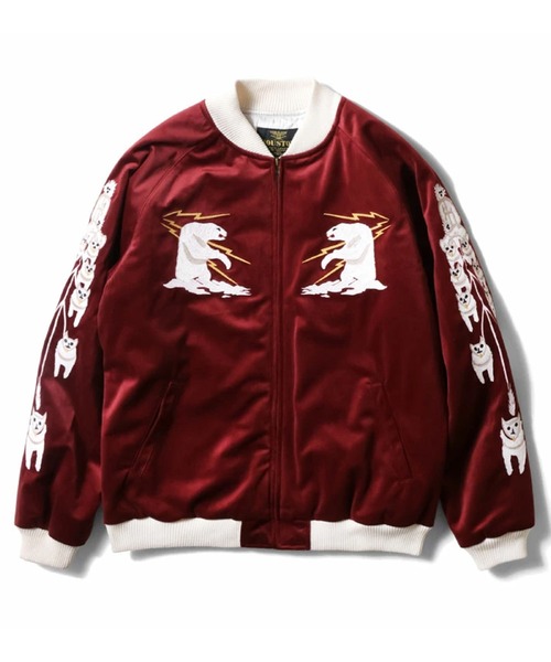 セール】HOUSTON ヒューストン VELVETEEN ALASKA SOUVENIR JACKET 別珍