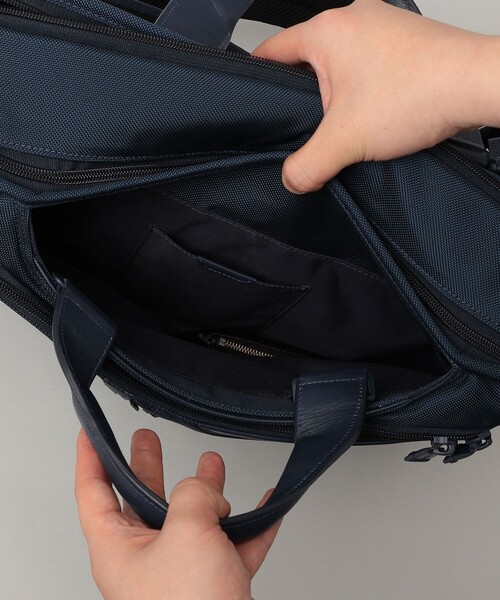 SHIPS別注】TUMI: 完全別注モデル『ALPHA 3』ミッド 3WAY バッグ