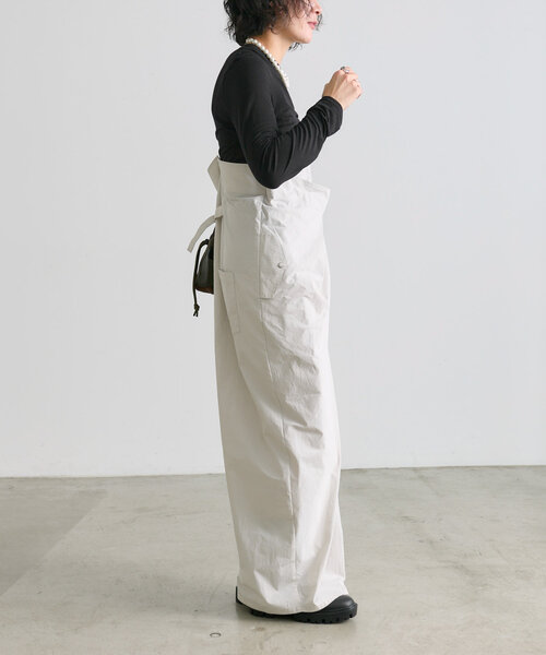 ear PAPILLONNER（イアパピヨネ）の「ワンショルダーラップサロペット