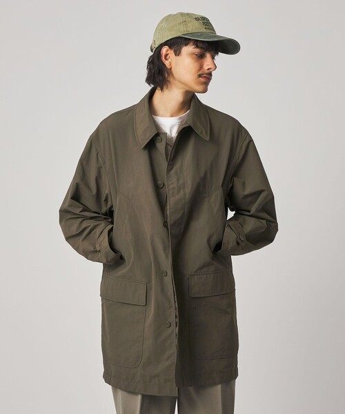 Steven Alan＞ サプレックス クラシック ハーフ コート（ステンカラー