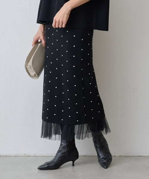 BEARDSLEY（ビアズリー）の「チュチュニットスカート（スカート）」 - WEAR