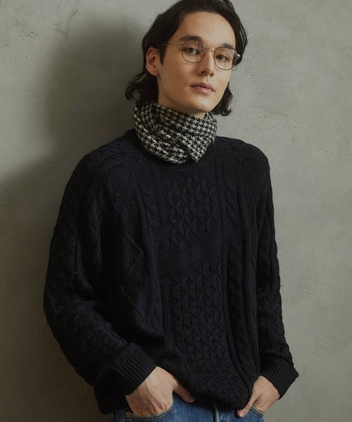 NIKE（ナイキ）の「NIKE CABLE KNIT SWEATER / ナイキ ケーブル ニット