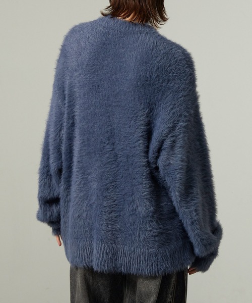 セール】【Alfred Alex】オーバーサイズシャギーニット（ニット