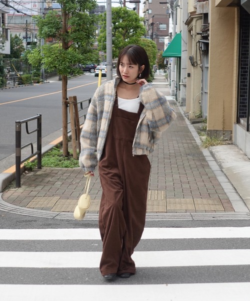 コーデュロイルーズサロペット（サロペット/オーバーオール）｜TEEN