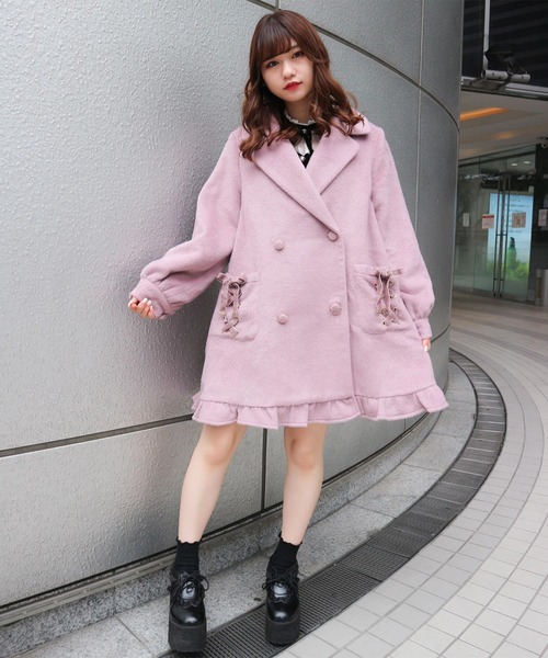 ROJITA（ロジータ）の「裾フリルテーラードコート（その他アウター