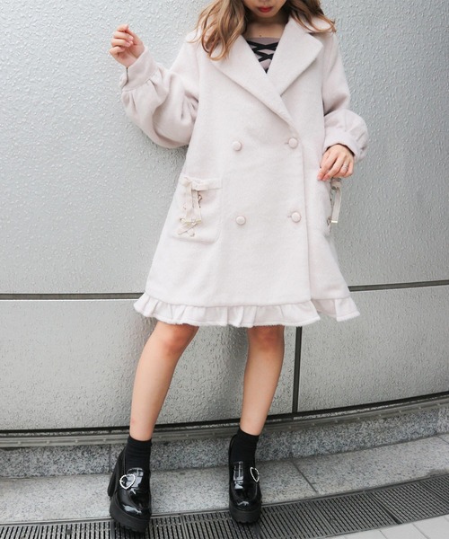 ROJITA（ロジータ）の「裾フリルテーラードコート（その他アウター