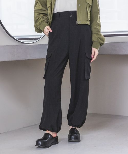 JEANASIS（ジーナシス）の「ハイウエストミリタリーフラップポケット