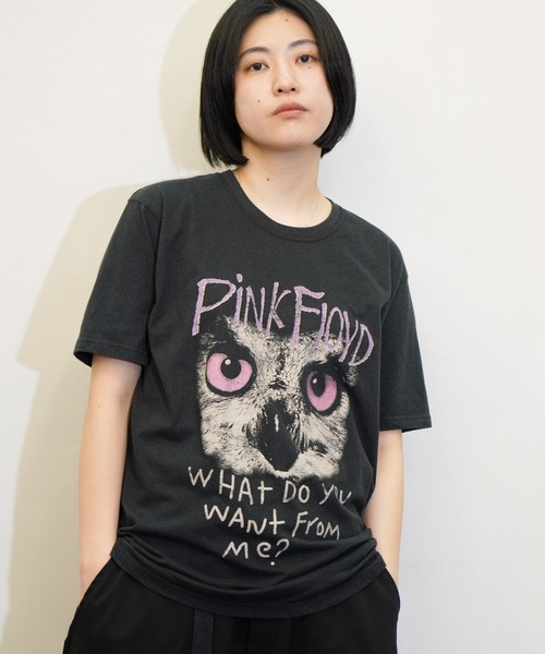 THRIFTY LOOK / スリフティールック THRIFTY 'PINK FLOYD' TEE ピンク