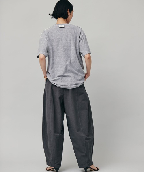 Curensology(カレンソロジー)/コットンリネンドロストパンツ（その他