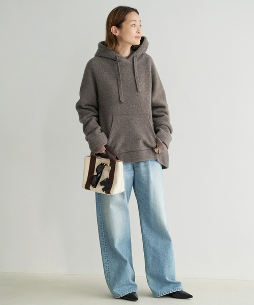 Deuxieme Classe（ドゥーズィエムクラス）の「Knitted フーディー