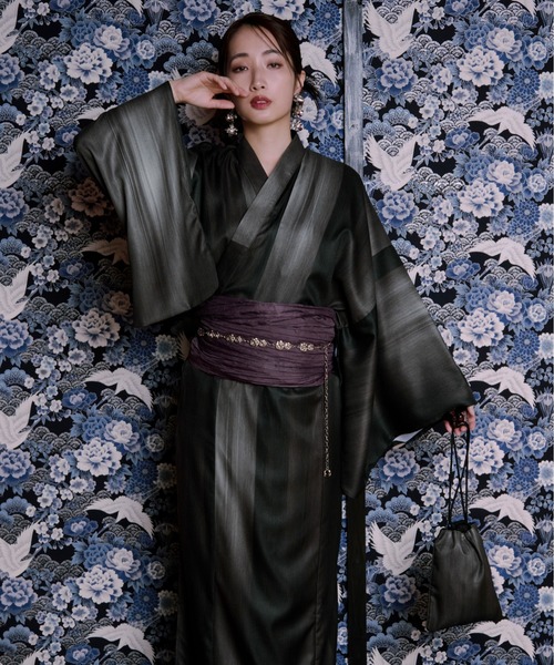 Ellno Loset（エルノロゼット）の「アソート浴衣3点セット【浴衣＋