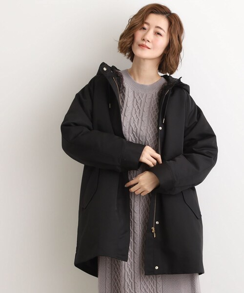 良品✨3way✨バーバリーブルーレーベル ライナー フード ボア モッズ